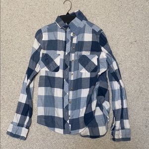 blue flannel!